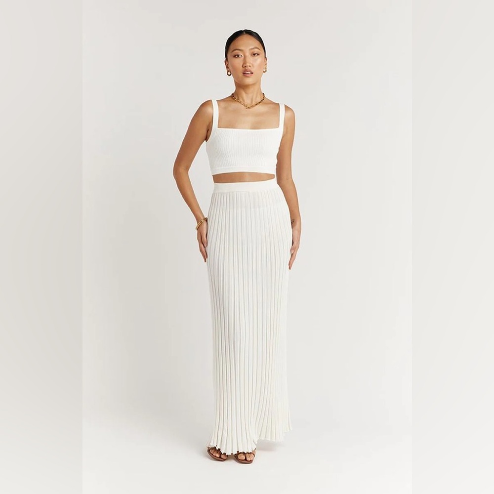 Authentic DISSH Valery Crop Top & Ollie Skirt Set